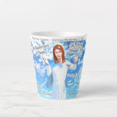 Maria in de hemel latte mok (Voorkant)