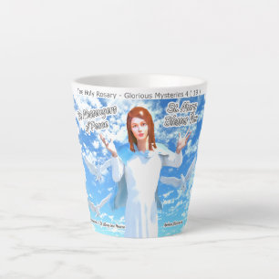 Maria in de hemel latte mok