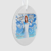 Maria in de hemel ornament (voorkant)