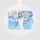 Maria in de hemel ornament (achterkant)