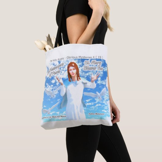 Maria in de hemel tote bag (Dichtbij)