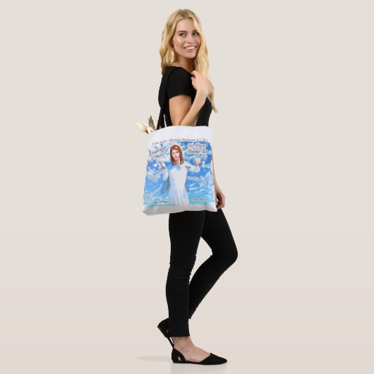 Maria in de hemel tote bag (Op model)