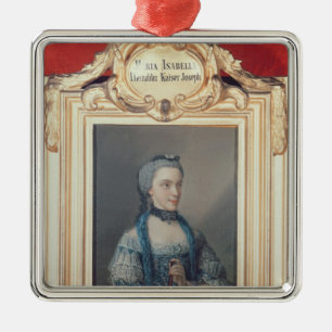 Maria Isabella van Parma Metalen Ornament