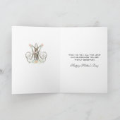 Maria Jezus Religieuze Moederdag Kaart (Binnen)