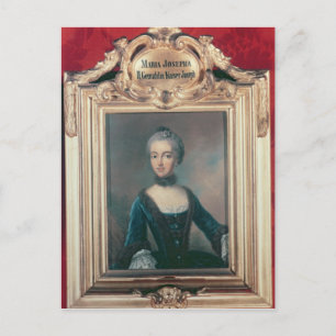 Maria Josepha van Beieren tweede vrouw van Jozef Briefkaart