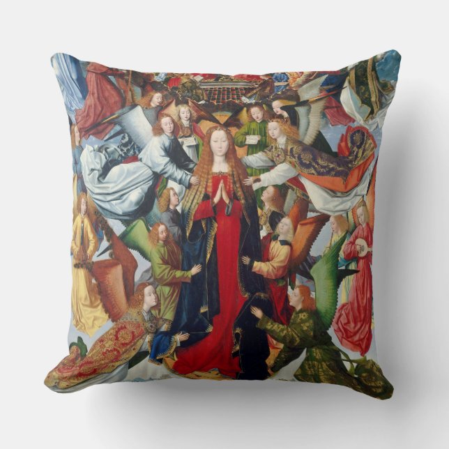 Maria, Koningin van de Hemel, c. 1485- 1500 Kussen (Voorkant)