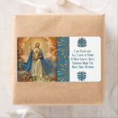 Maria Koningin van de Hemel Jezus Engelen Etiket (Insitu)