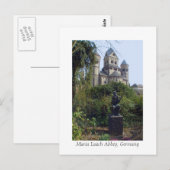 Maria Laach Abbey, Eifel, Duitsland Briefkaart (Voorkant / Achterkant)