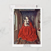 Maria Lactans van Jan Van Eyck Briefkaart (Voorkant / Achterkant)