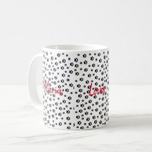 Maria Loves Cats Mok (Voorkant links)