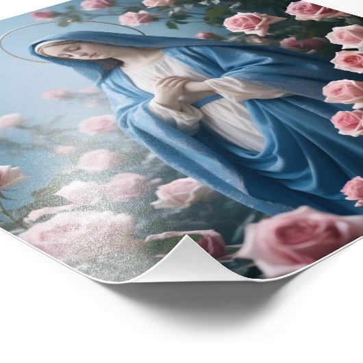 Maria mãe de jesus  foto afdruk (Hoek)