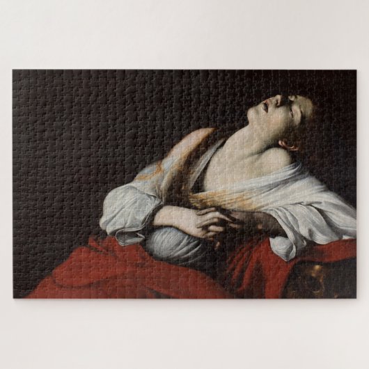Maria Magdalena (1606) van Caravaggio Legpuzzel (Horizontaal)