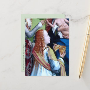 Maria Magdalena als Myrrhedraagster (detail; M 070 Briefkaart