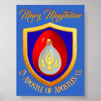 Maria Magdalena Apostel der Apostelen 07/22 Feestd Poster