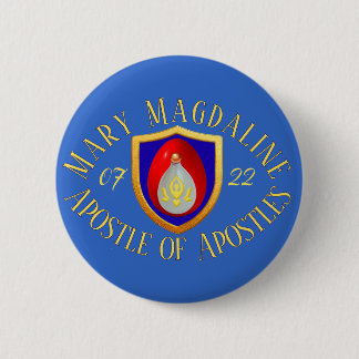 Maria Magdalena Apostel der Apostelen 07/22 Feestd Ronde Button 5,7 Cm