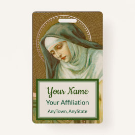 Maria Magdalena de Pazzi (JM 45) (Stijl 2) Badge