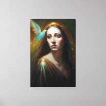 Maria Magdalena en een prachtige vogel