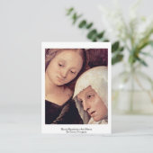 Maria Magdalena en Maria door Pietro Perugino Briefkaart (Staand voorkant)