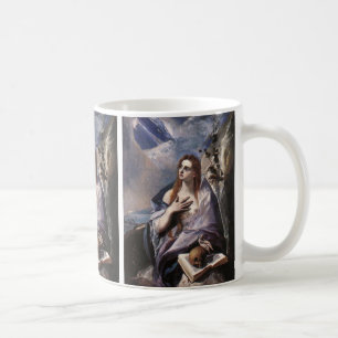 Maria Magdalena in boetedoening door El Greco Koffiemok