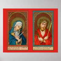 Maria, Mater Dolorosa & Jezus, Ecce Homo