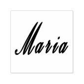 Maria, meisjesnaam Logo op A Zelfinktende Stempel (Design)