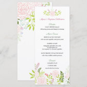 Maria Menu (Voorkant / Achterkant)