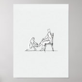 Maria met albasten fles, John 12:3 Poster (Voorkant)