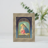 Maria met het kindje Jezus Briefkaart (Staand voorkant)