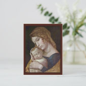 Maria met het slapende kind van Andrea Mantegna Briefkaart (Staand voorkant)