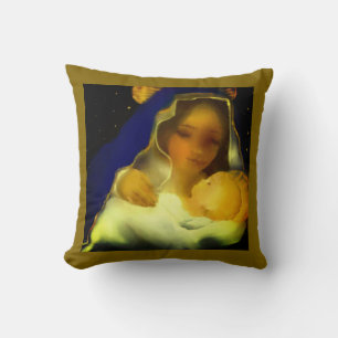 Maria met Jezus Kussen