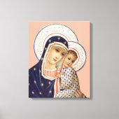 Maria met kind canvas afdruk (Voorkant)