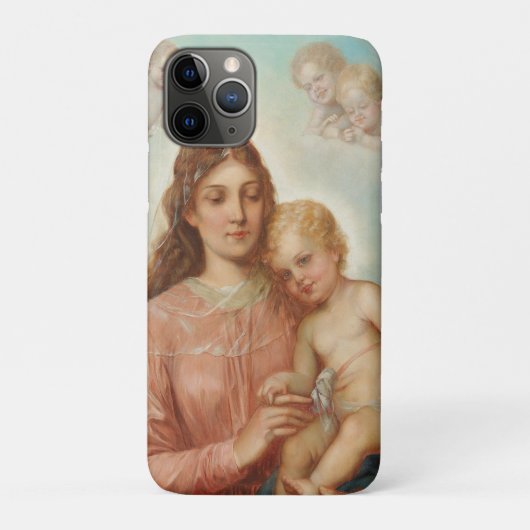 Maria met kind Case-Mate iPhone case (Achterkant)