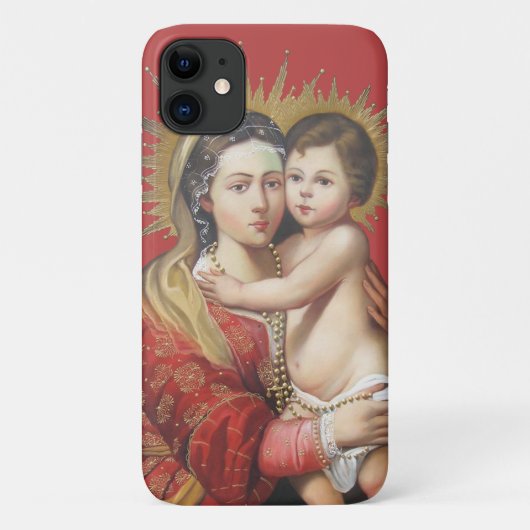 Maria met kind Case-Mate iPhone case (Achterkant)