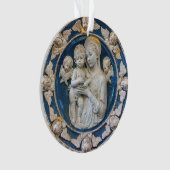 Maria met kind en cherubijnen van Della Robbia Ornament (voorkant)