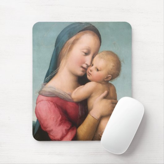 Maria met kind muismat (Met muis)