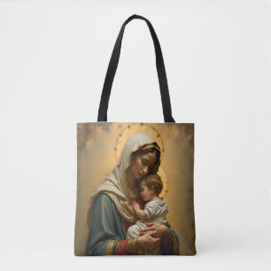 Maria met kindje Jezus Tote Bag