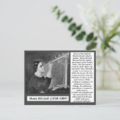 Maria Mitchell Scientist Astronomer Suffragist Briefkaart (Staand voorkant)