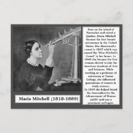 Maria Mitchell Scientist Astronomer Suffragist Briefkaart