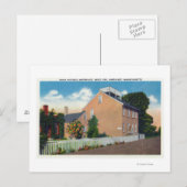 Maria Mitchell's Birthplace Briefkaart (Voorkant / Achterkant)