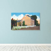 Maria Mitchell's Birthplace Canvas Afdruk (Insitu (Houten vloer))