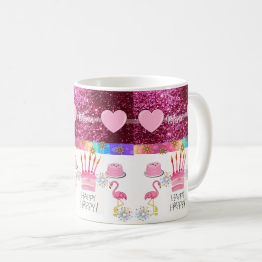 Maria Mok Happy Birthday Mok (Voorkant rechts)