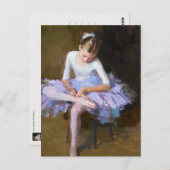 Maria Molodykh, Ballerina 2007 Briefkaart (Voorkant / Achterkant)