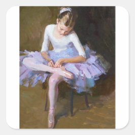 Maria Molodykh, Ballerina 2007 Vierkante Sticker