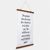 Maria Montessori Hangend Wandkleed (Gebogen)