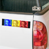 Maria Montessori Pop-Art Bumpersticker (Op Truck)
