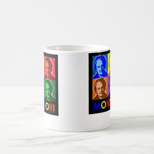 Maria Montessori Pop-Art Mok (Center)