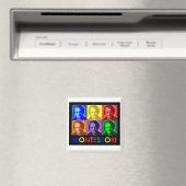 Maria Montessori Pop-kunstmagneet Magneet (Insitu (Vaatwasser))