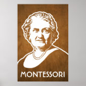 Maria Montessori Print (Voorkant)