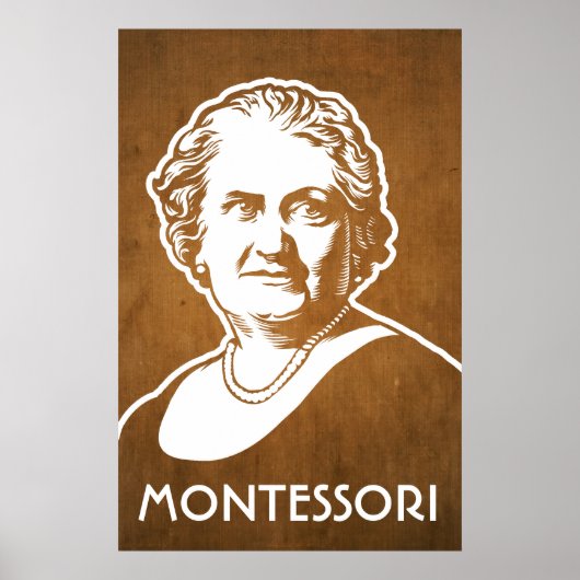 Maria Montessori Print (Voorkant)
