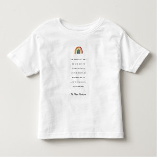 Maria Montessori Quote Kinder Shirts